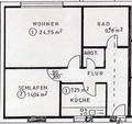 2-Zimmer-Wohnung in ruhiger Lage 11559