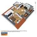 Traumhafte 2-Zimmer-Dachgeschosswohnung mit 2 Dachterrassen und amerikanischer Küche! 46788