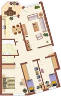 4 Zimmer Wohnung mit Wohnküche in E 16078