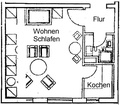 traumhafte Dachwohnung im Grünen 83182