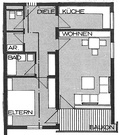 2 Zimmer Erdgeschoss Wohnung in Markdorf 579600