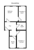 3-Zimmer-Wohnung in Uni nähe 8542