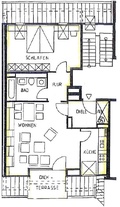 schicke 2Zi Wohnung 62qm Essen-Stee 10659