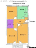 topsanierte 3 Zimmer Wohnung mit Balkon, parkähnliche Wohnanlage 243664