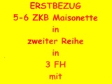 NEUBAU-ERSTBEZUG, traumhafte Maisonette in kleiner WE, zweite Reihe 76159