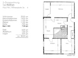 sehr helle 3-Zimmerwohnung 5396