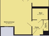 Helles Appartement mit eigenem Balkon 16598