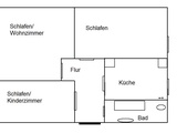 3 Zim. Wohnung - WG tauglich 16470