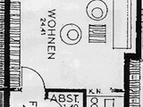 Möbliertes 1-Zimmer-Appartement 14902