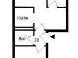 Günstige 3-Raum-Wohnung 3736