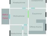 Tolle 3,5 Zimmer Wohnung in Weingarten mit eigenem Garten 645489