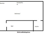 1 Zimmerwohnung mit Küche und Balkon an der Grenze von Südstadt und Kessenich (1. OG), teilmöbliert, ab 15.04. 77510