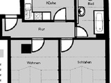 Hochwertige 3-Zimmer-Wohnung für die ganze Familie oder eine WG 40134