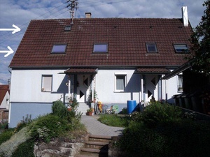 2,5 Zimmer, Küche, Bad Maisonette DG Wohnung 99726