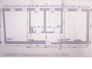 Geräumige 2-Raum-Wohnung 59970