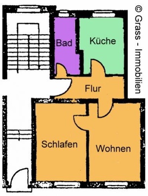 Wunderbare 3-Raumwohnung in ruhiger Lage mit Tageslichtbad und sehr guter Verkehrsanbindung 231537