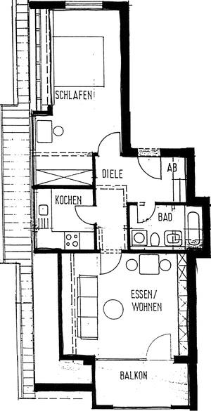 2,5 Zimmer Wohnung 88097 in Eriskirch-Schlatt 518373