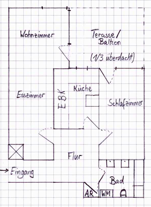 Große 2 Zimmer Wohnung mit Meerblick / sehr zentral gelegen! 58805