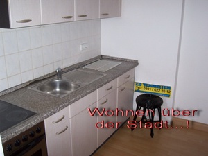 Wohnen über der Stadt , 3 -R-Wohnung, DG mit Lift ,Einbauküche  in  Magdeburg - Sudenburg  ca.83m² 86369