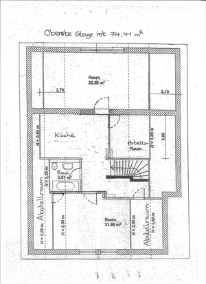 Schöne Dachgeschoss-Wohnung 112917