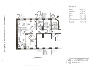 Wünderschöne 3-Raum-Wohnung 446€!!! 14741