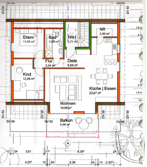 Erstbezug, schöne 3,5 Zimmer Wohnung zwischen Markdorf und Salem 587324