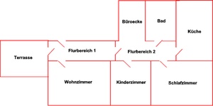 geräumige 3-Zimmer Wohnung 3777