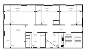 4 Zimmer Mietwohnung in der Bismarckstraße in 88045 Friedrichshafen 519988