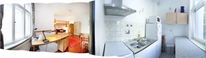 Zimmer mit eigenener Dusche und Küche 54159