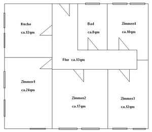 3,5 Zimmer Wohnung im Zentrum We 7243