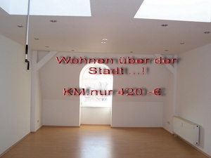 Schicke sonnige 2-R-Wohnung  in Alte Neustadt   DG ca. 105 m² wohnen über der Stadt ....! 71371