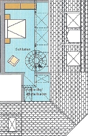 gemütliche zentrumsnahe Maisonette-Wohnung 84724