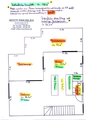 WOHNTRAUM: wohnen auf 'höchstem' Niveau ...Maisonette mit JUMBO-Dacherrasse, Neubau 2004 61891