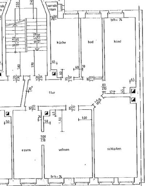 4-Zimmer-Wohnung, zentrale Lage, mit Küche & Balkon 19424