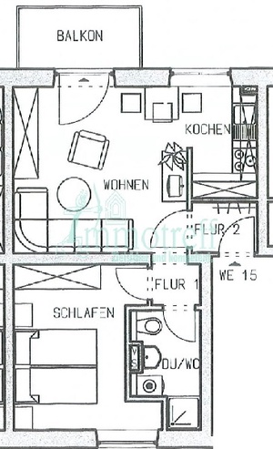 Terrassenwohnung in ruhiger Lage 32455