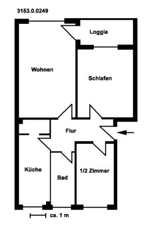 2 Zimmer (25 qm) in WG   10651