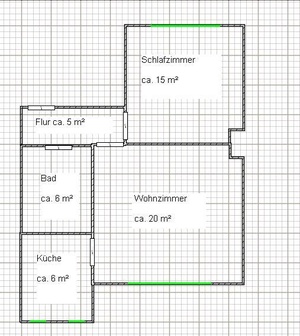 2,5 Zimmer WHG Zentral gelegen; IDE 6096