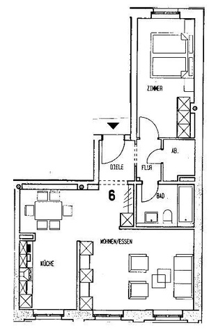 Großzügige 2 Zimmer Wohnung in Zentrumsnähe 151583
