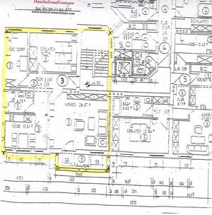 Sonnige freundliche  3-R-Wohnung  im 1.OG ca.85  in Magdeburg-Werder mit Aufzug und BLK. 225689