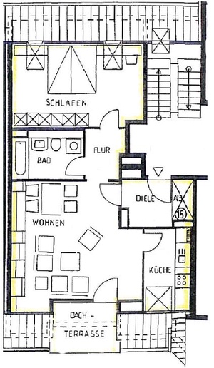 schicke 2Zi Wohnung 62qm Essen-Stee 10659