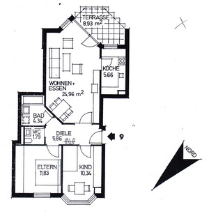 Attraktive 3-Zimmer Eigentumswohnung *90 qm für Gartenliebhaber* 560366