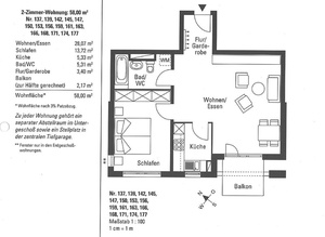 Neu !!! Kapitalanlage - 2 - Zimmerwohnung in gepflegter Wohnanlage 670618