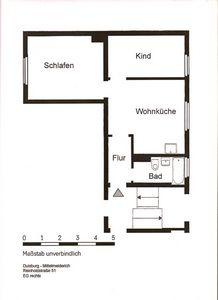 Du,2.Zi.1.Wohnküche,Bad,EG.46m² 14503