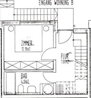 EXTRAVAGANTE MAISONETTE WOHNUNG IN KLEINER EINHEIT 207205