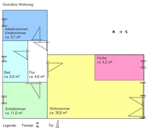 3-Zimmer Wohnung in Freising 19419