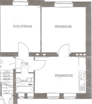 helle, renovierte 2,5Z-1.OG Wohnung mit großer Wohnküche 562266