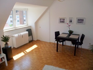 Helle 49m² Mansarde in Sendling  58867