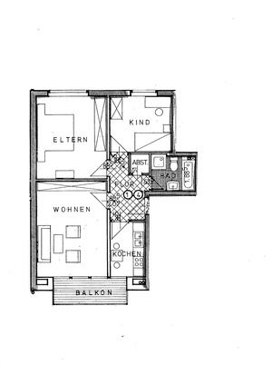 Schäne Erdgeschoss Wohnung nahe der Salinen 71275