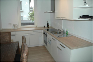 Neuwertige, voll möbliert  2 Zimmer EG Wohnung in Friedrichshafen 582837