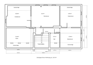 !!! Familie mit Kind - hier ist eine sehr preiswerte und geräumige DG-Wohnung !!! 695431